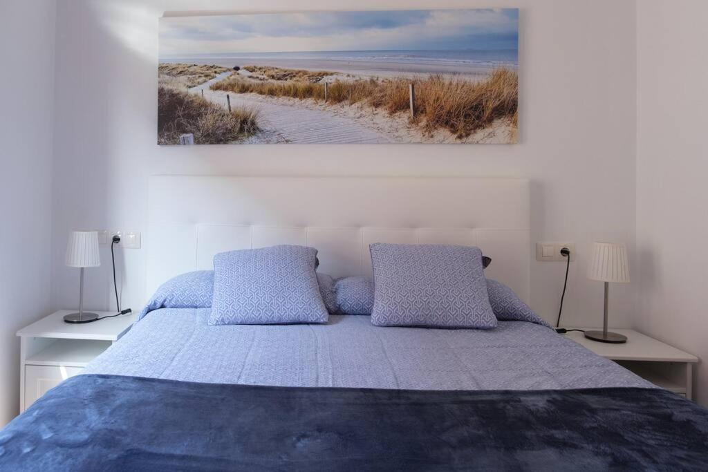 Precioso Piso En San Ciprian Apartment Bagian luar foto